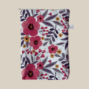 Sebby Moment kézzel készített laptop tok - Virágfuvallat